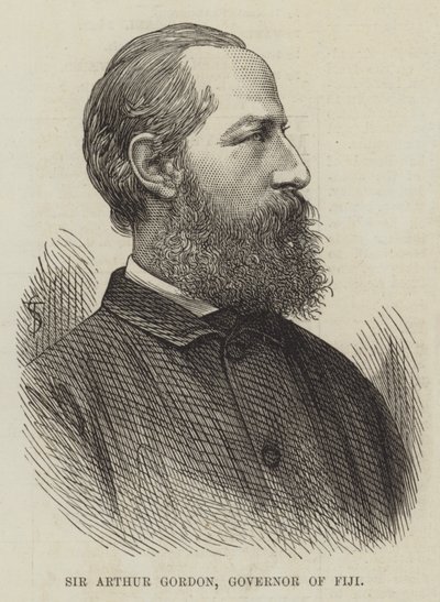 Sir Arthur Gordon, Governatore delle Figi da English School